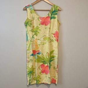 Vintage Jams World Lagoon Midi Dress